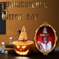 thumbnail image 2 of Less Than 5 Party Light-up Decoration Halloween Hat Witch Hat Scene Layout LED Lights String Hat Party Witch Hat, 2 of 5