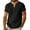 Black-t shirts for man, variant on Men Casual Henley Shirt Cotton Linen Beach Hippie T-Shirts Short Sleeve Casual Basic Tee