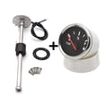thumbnail image 1 of 52MM Fuel Level Gauge With Fuel Level Sensor 100MM 125MM 150MM 200MM 250MM 0-190ohm Oil Liquid Tank Fuel Level Indicator ,Easy to Install, 1 of 7