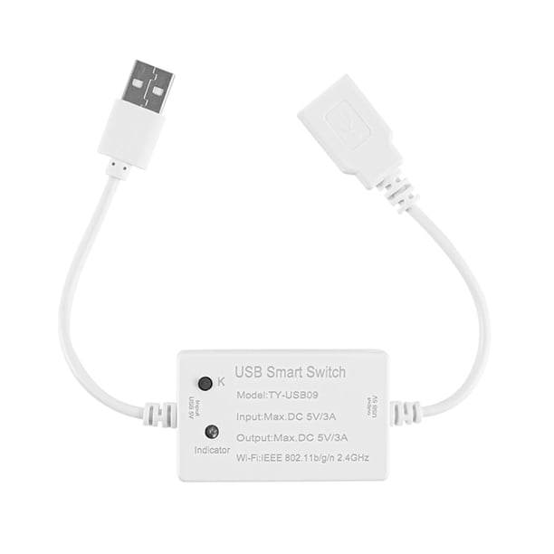 Circuit Breaker USB Smart Switch Voice Control WIFI Controller USB Smart Switch For Tuya Household Appliance Three Modes Timer