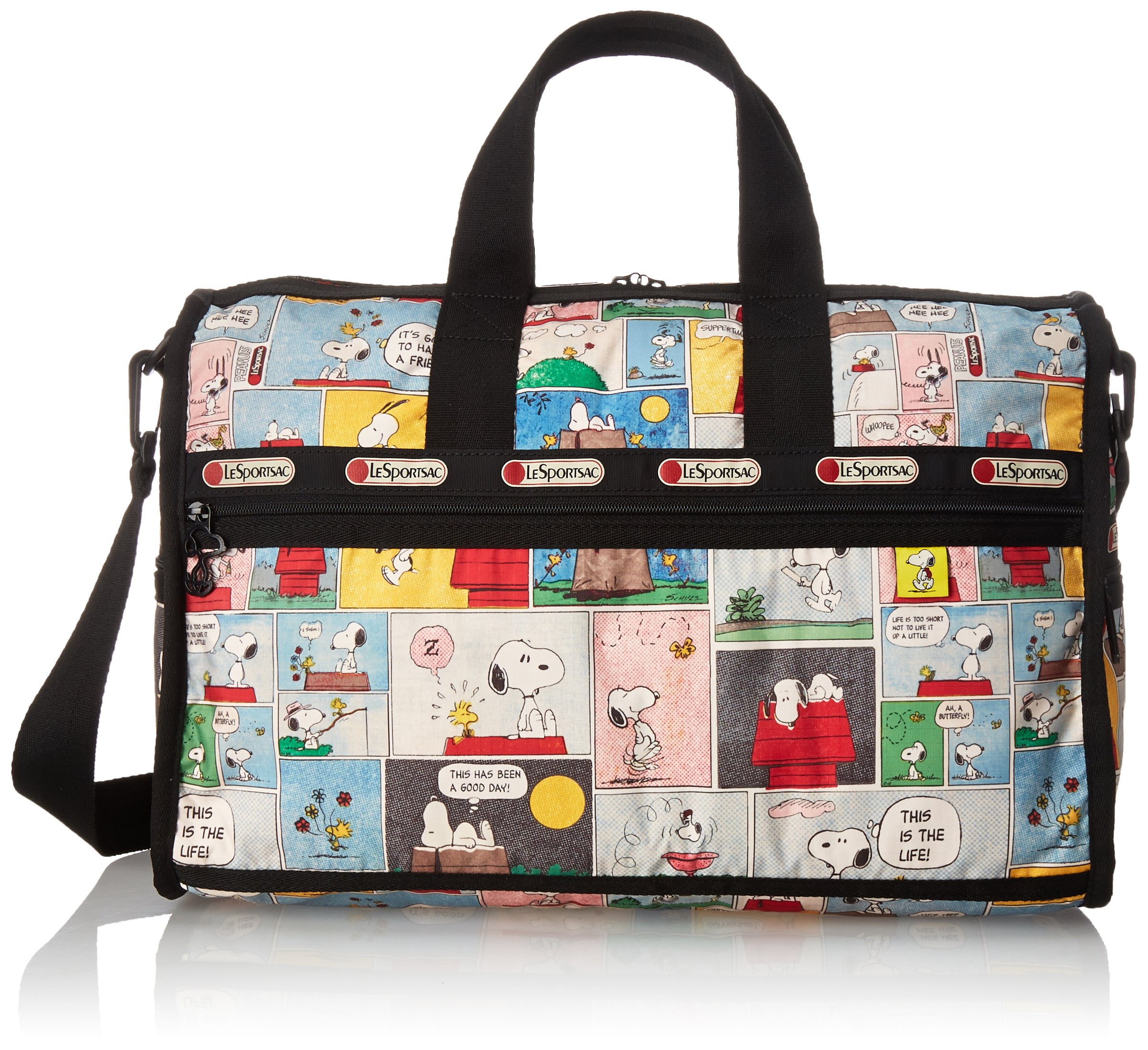 【新品未使用】LeSportsac Snoopy’s Favorite Bag LeSportsac x PEANUTS SNOOPY's Favorite Bag Emerald Tote from