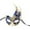 Blue, variant on BELOVING Masquerade Antique Mardi Gras for Party Favors Roles Play Dress up Black