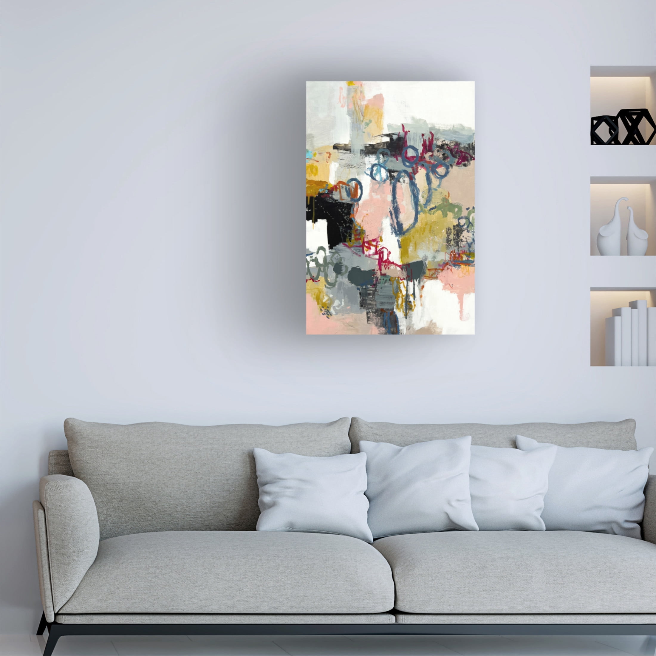Canvas Wall Art - Jeffrey Tover 'Mansfield' Wall Art for Living Room, Bedroom, or Office Décor by Trademark Fine Art - 16 x 24 Inches