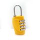 thumbnail image 1 of Speravity Office 4-digit Combination Lock Camping Business Security Luggage Resettable Suitcase Trip Locker Accessories Gate Door Padlock Herramientas y ferretería Amarillo, 1 of 6