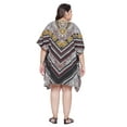 thumbnail image 5 of Oussum Women Tunic Dress Short 3/4 Sleeves Caftan for Ladies Casual Dresses, 5 of 8