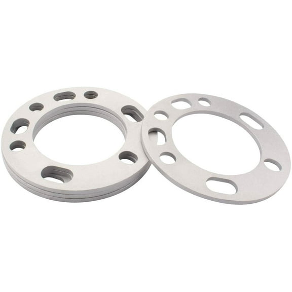 CWA 4X 5 Lug & 7 Lug Wheel Spacers 6mm 1/4" 5x150 7x150 Compatible with Ford F-150 HD Compatible with Toyota Tundra