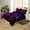 Purple, variant on Erosebridal Purple Plaid Comforter Cover Twin,Futuristic Cubes Bedding Twin Size,Breathable Reversible Comforter Cover Twin,Buffalo Decoration,3-Piece(No Comforter)