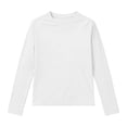 thumbnail image 3 of Splozh Baby Boy Shirts 3-14 Years Boys Pullover Sun Shirt Breathable Lightweight Sun Outdoor Beach Hiking T Shirt, White, 13-14 Years, 3 of 5