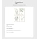 thumbnail image 5 of Haus and Hues Impresiones botánicas enmarcadas – Juego de 4 imágenes enmarcadas de plantas para pared, decoración botánica, decoración de eucalipto (marco beige de 8 x 10), 5 of 5