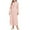 Pink, variant on Joau Long Robe for Women Luxurious Flannel Fleece Full Length Bathrobe Soft Plush Winter Warm Pajamas Shower Nightgown Dressing Gown House Coat with Pockets