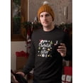 thumbnail image 2 of My Sister Did It Santa Sweatshirt Men -Smartprints Designs, Male Medium, 2 of 4