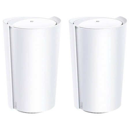TP-Link - Deco X90 (2-pack) AX6600 Whole Home Mesh Wi-Fi 6 System - White