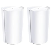 TP-Link - Deco X90 (2-pack) AX6600 Whole Home Mesh Wi-Fi 6 System - White