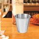 thumbnail image 5 of 12pcs vasos de chupito de acero inoxidable vaso portátil para beber bebidas espirituosas vasos de vino sostenedor de salsa (30 ml), 5 of 7