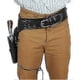 thumbnail image 5 of Western Leather Gun Holster for Revolver - Hand Tooled Cowboy Belt Pistol Holder Fits .22 .38/357 .44/45 Cal 3.5" to 6.5" Barrel, 5 of 5