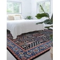 thumbnail image 3 of Emerald Barton Blue & Ivory 5' x 7' Area Rug, 3 of 7