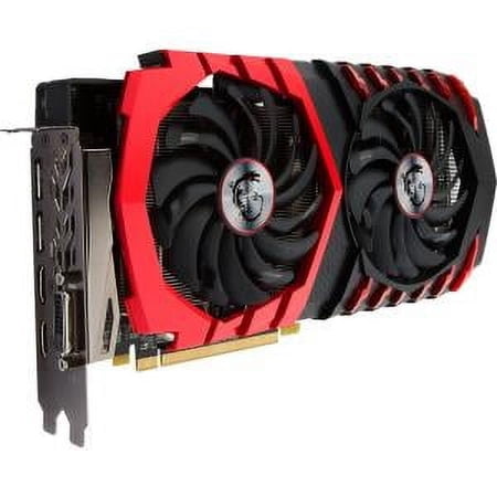MSI RX 480 GAMING X 4G Radeon RX 480 Graphic Card - 1.32 GHz Boost Clock - 4 GB GDDR5 - PCI Express 3.0 x16 - 256 bit Bus Width - CrossFire - Fan Cooler - DirectX 12 OpenGL 4.5 - 2 x DisplayPort