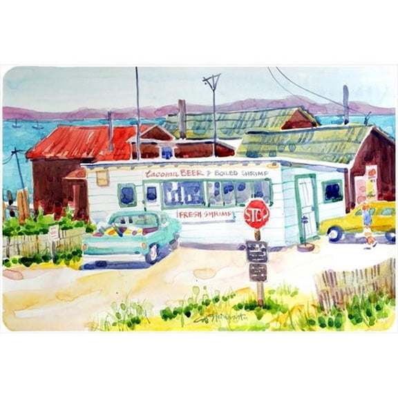 Carolines Treasures Seafood Shack For Fresh Shrimp Mouse Pad