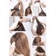 thumbnail image 5 of 2 peines encantadores para dar volumen al cabello, para hacer moños, base para el cabello, accesorios de peinado para mujeres y niñas (beige), 5 of 5