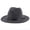 Multi-color, variant on Women's Felt Panama Hats Classic Wide Brim Fedora with Belt Buckle Retro Floppy Panama Hat