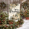 thumbnail image 5 of Sm:)e Poinsettia Vintage Lantern Christmas Garden Flag 12 x 18 Inch, Double-Sided Printing, Outdoor Welcome Decor for Yards, 5 of 8