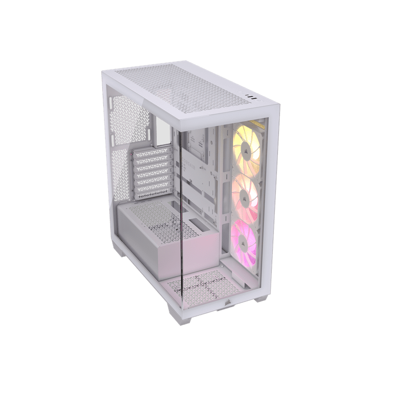 新品未開封 CORSAIR 3500X Tempered Glass White 3500X Mid-Tower PC Case - White