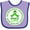 Lavender and Purple, variant on Inktastic Donate Life-Organ Donation Awareness Boys or Girls Baby Bib