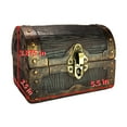 thumbnail image 5 of Galdor's Guild Mimic Chest Dice Storage Box | DnD Lockable Vault | Gift for Dungeons & Dragons Players, Dungeon Master/DM or RPG Gaming | D & D Holder Case | Holds 4 Sets of Polyhedral Dice or 28 Die, 5 of 7