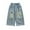 Blue, variant on Kids Boys Jeans Cargo Jogger Pants Straight Waist Casual with Pocket Loose Fit Jogger Boys 4-5 Years Clothes