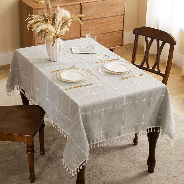 Rectangle dining table cloth deals