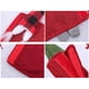 thumbnail image 2 of Juego de 8 fundas navideñas para manijas de refrigerador - Decoración festiva en lino multicolor para hogar y restaurantes, 2 of 7