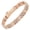 A, variant on Pure Copper Bracelets For Women, Ultra Strength Magnetic Bracelet For Pain Relief With Neodymium Magnets & Sparkling Cubic Zirconia, Adjustable, Infinite Clover Jewelry