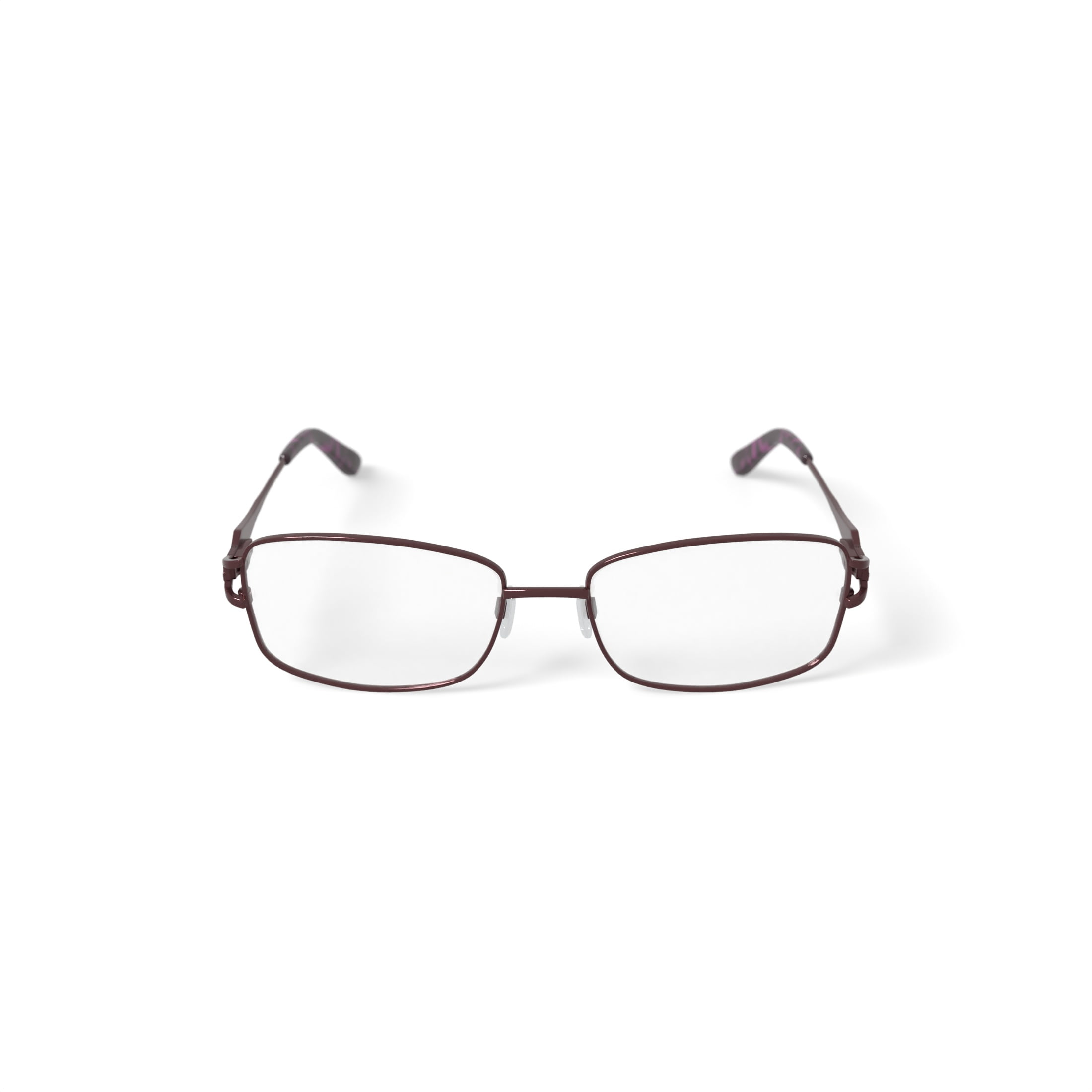 Sophia Loren Women's BR78 Rectangular Prescription Eyeglasses with Case, Purple