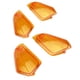 thumbnail image 1 of Cubiertas de Lentes de lámpara de Señal Y Trasera Yotijar 2 Pares Compatible para Motocicleta ZZR250 Amarillo Lente de luz de señal de giro, 1 of 10