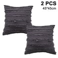 thumbnail image 1 of Juego de 2 fundas de cojín decorativas con flecos de borlas, fundas de almohada supersuaves, fundas de cojín decorativas con borlas para sofá, dormitorio, sala de estar Xemadio 2034645-5, 1 of 9