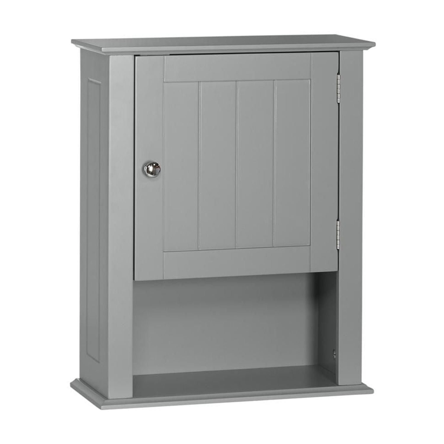 RiverRidge® Home Ashland Collection 16.54-inch W x 20.47-inch H x 7.09-inch D Bathroom Storage Wall Cabinet in Gray
