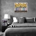 thumbnail image 5 of Farmhouse Sunflower Wall Art Sunflower Bathroom Pictures for Wall Rustic Flower Butterfly Bathroom Painting Canvas Prints God Says You Are Modern Artwork Decor for Bathroom Bedroom Living Room 16"x12", 5 of 6
