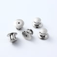 thumbnail image 4 of Phenofice 30Pcs Metal Pin Back Locks Secure Pin Fasteners with Copper Caps for Ties Clothing, 4 of 8