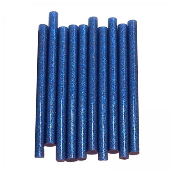 Barras de pegamento termofusible,Minibarras de pegamento termofusible de colores para proyectos de pegado,Barras de pegamento caliente con purpurina de 7 mm para reparaciones generales,Barras