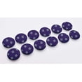 thumbnail image 7 of IBA Indianbeautifulart Blue 2 Holes Canvas Round Buttons For Sewing 1 Inch Artistic Floral Shirting Printed Handmade Decorative Buttons Pack Of 50, 7 of 7