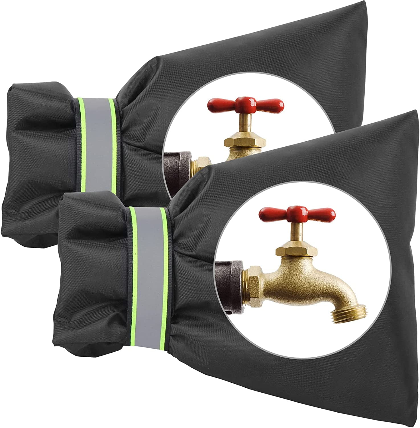 Outdoor Faucet Cover for Winter Freeze Protection, Outside Water Faucet Cover Insulated