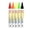 5 colors, variant on Precisions Tip Fluorescent Coloring Pen Paint Marker Aluminum Barrels for Fishing Floats Touching Up Waterproof Coating