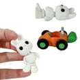 thumbnail image 4 of Conejo Zanahoria Car Boys and Girls Bunny Adorno De Escritorio Juguete Impreso En 3D Conejo Zanahoria Car Inspira La Imaginación Ilimitada De Los Niños, 4 of 5