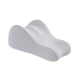 thumbnail image 4 of Almohada triangular de espuma viscoelástica en forma de cuña para dormir cómodamente y recibir masajes mientras gris oscuro, 4 of 9