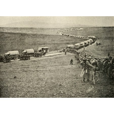 Voie Sacree The Road From The Railhead At Bar Le Duc To Ww1 Verdun Battleground It The Only Route To The Verdun Salient During One Of The Most - 