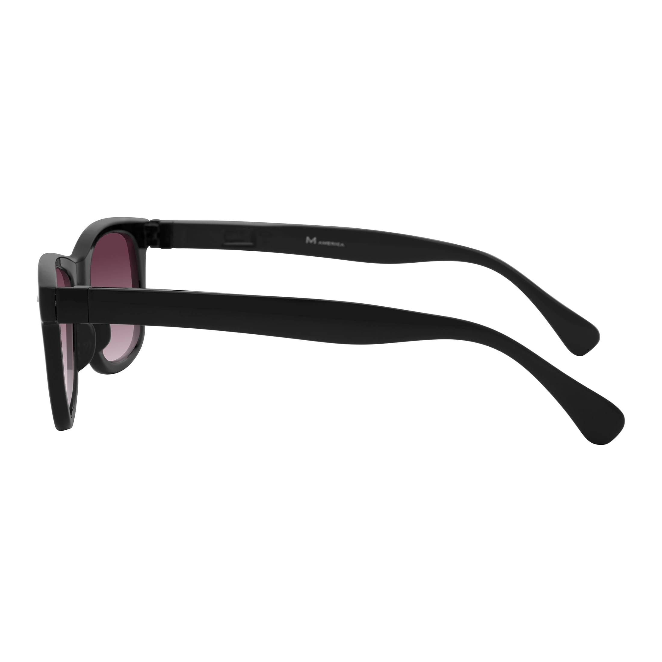 M America Unisex Neptune Black Wayfarer Sunglasses