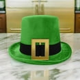 thumbnail image 6 of COMEET party hat, Green Hat for StPatricks’s Day Festival Irish Holiday Flat Top Hat Party Props Supply Festival Theme Event Tall Caps, 6 of 11