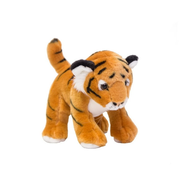 Tigers Plush Toy Stuffed Animal Plush Cat-by Tiger Tale Toys Cute Lifelike Tiger Stuffed Animals Animals Kids Toy Gift for Boy Baby Hug Tiger-Lifelike Stuffed Animal(Brown,Large)