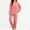 Pink-03, variant on Nugftut Pajama Sets for Women Soft Comfy Fluffy Pajamas Fleece Pullover Ribbed Pjs Warm Plush Lounge Sleepwear 2 Piece