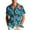#028-Light Blue, variant on Kakii Hawaiian Shirt for Men Short Sleeves Tropical Printed Casual Button Down Summer Beach Floral Shirts